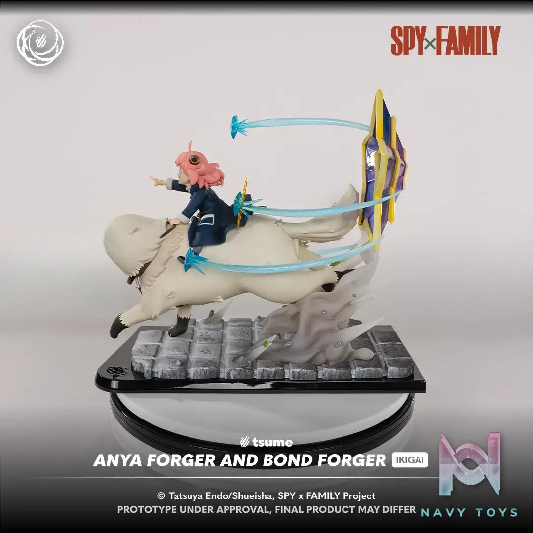 Tsume Studio – Ikigai SPY X FAMILY Anya Forger and Bond Forger 1/6 Statue (Licensed)