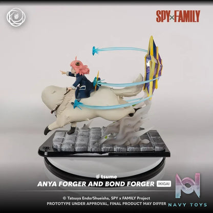 Tsume Studio – Ikigai SPY X FAMILY Anya Forger and Bond Forger 1/6 Statue (Licensed)