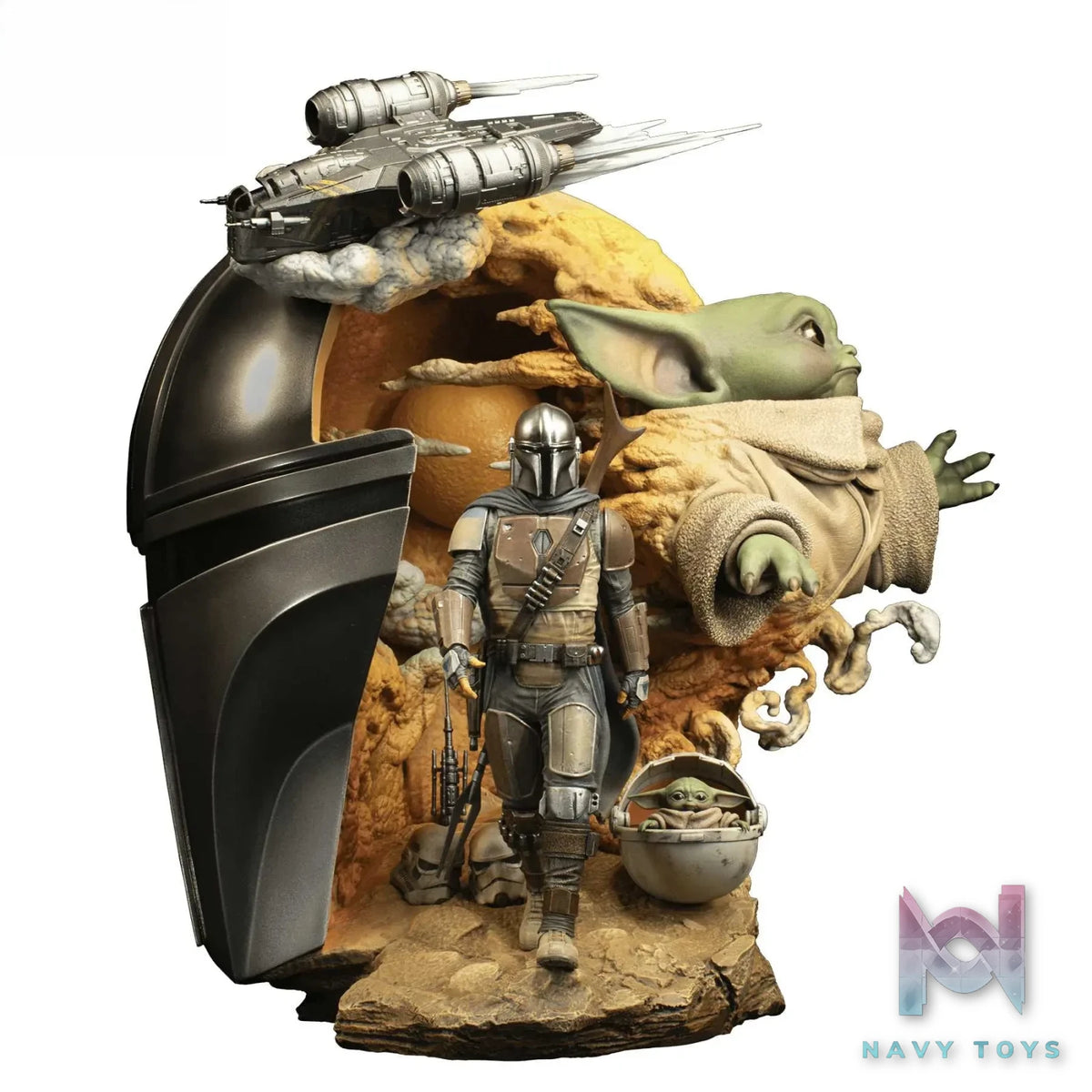 Premium Collectibles Studio – The Mandalorian – Fine Art Bust (Licensed)
