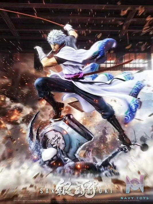 Gintoki Sakata - Gintama - HunDian Studio resin statue HunDian Studio anime figure