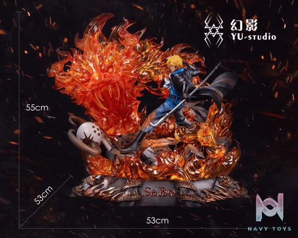 Yu Studio - Sabo Viêm Đế resin statue yu studio anime figure