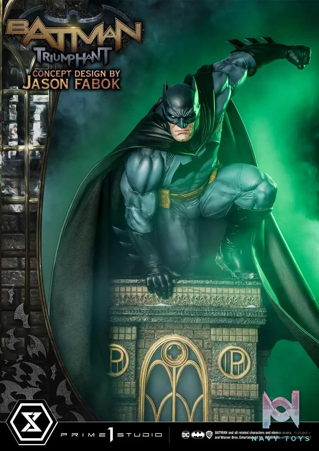 Prime 1 Studio – Museum Masterline Batman (Comics) Batman Triumphant (Concept Design By Jason Fabok) MMDC-57 MMDC-57S (Licensed)