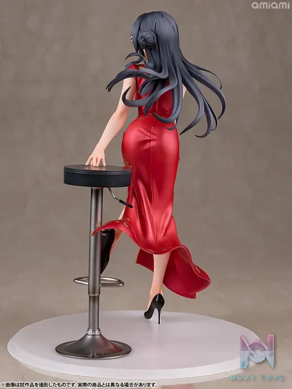WING – Rascal Does Not Dream of Bunny Girl Senpai Mai Sakurajima Chinese Dress ver. 1/7 Complete Figure (Licensed)