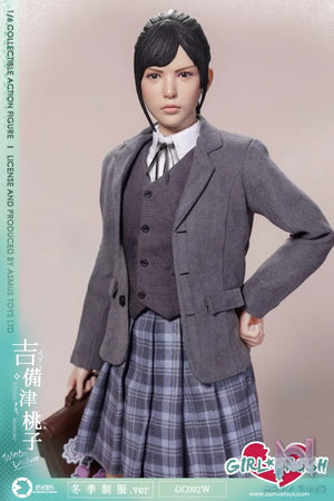 ASMUS TOYS – KIBITSU MOMOKO Winter Uniform Ver. 1/6 Collectible Action Figure GC002W (Licensed)