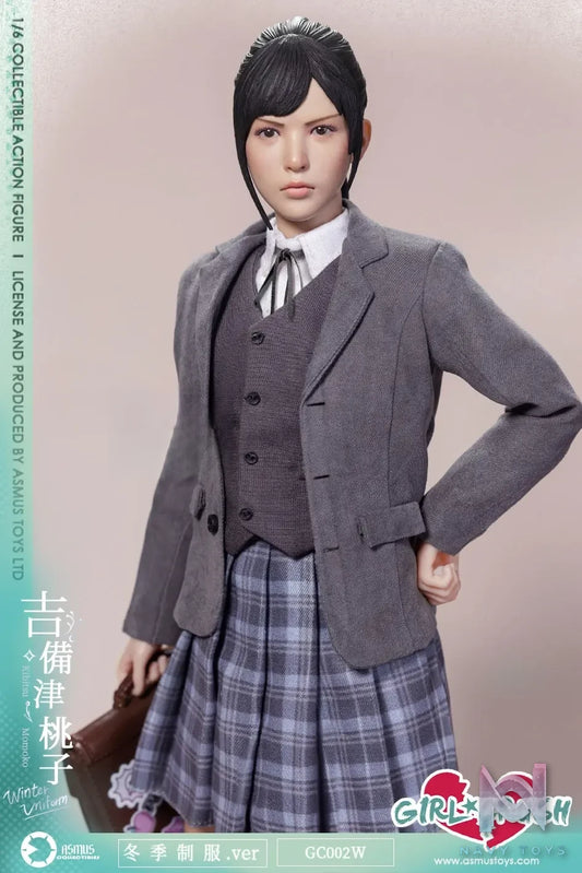 ASMUS TOYS – KIBITSU MOMOKO Winter Uniform Ver. 1/6 Collectible Action Figure GC002W (Licensed)