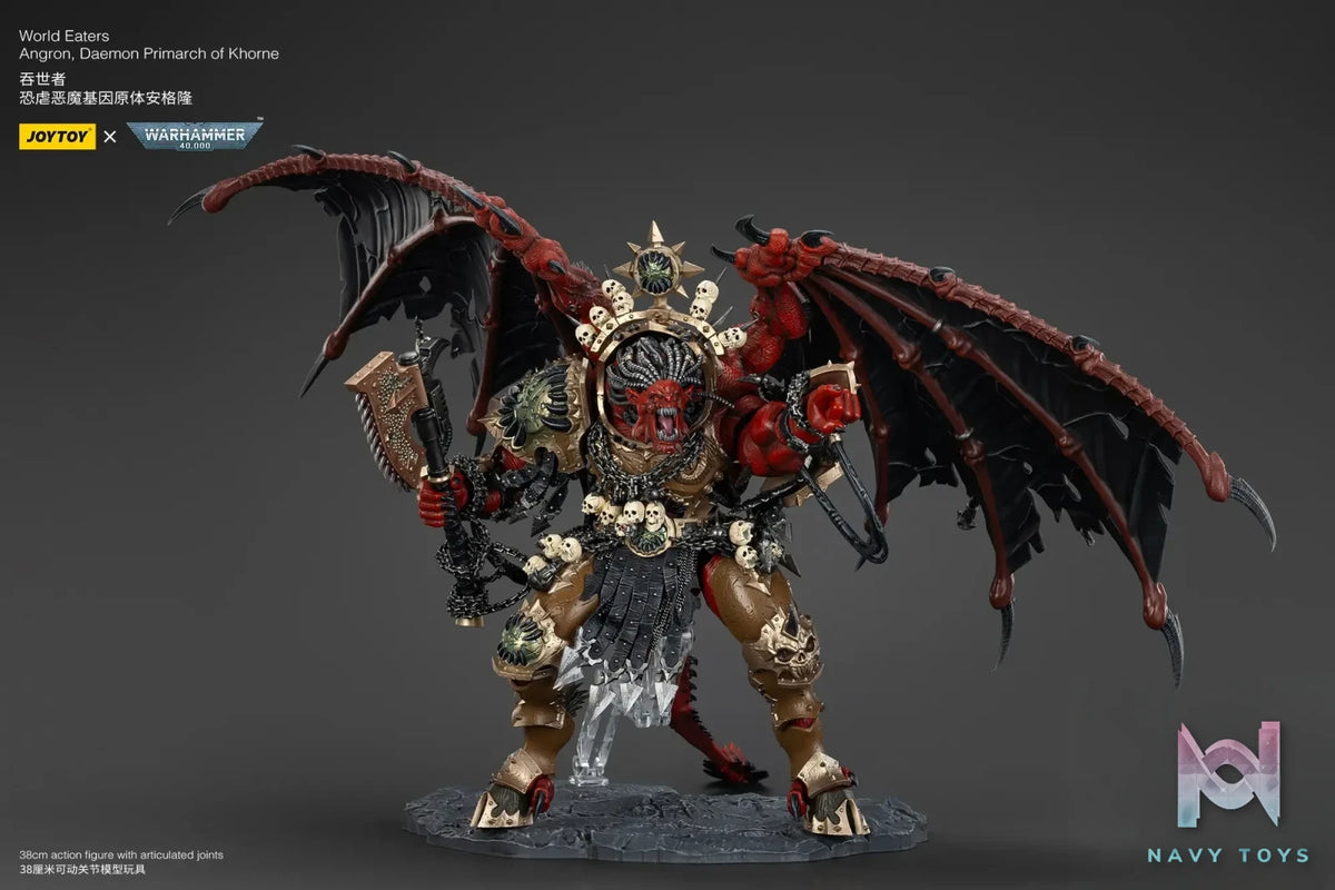 JOYTOY – World Eaters Angron Daemon Primarch of Khorne JT01178 (Licensed)