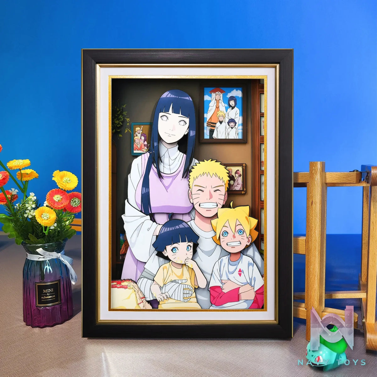 Yu Zhi Jiang Studio – Naruto Multiple Characters Series #9 3D Decorative Painting Naruto