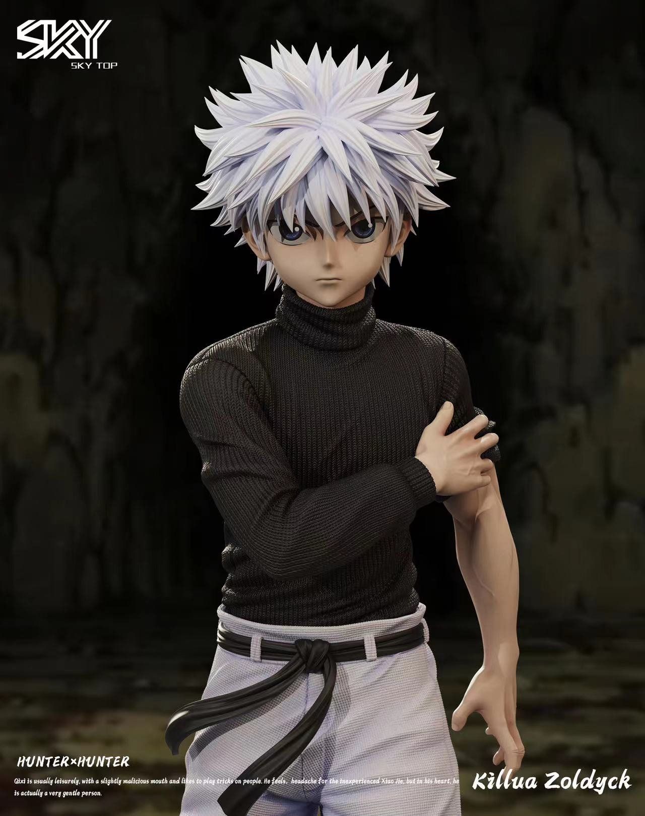 Killua Zoldyck Hunter x Hunter Sky Top Studio resin statue sky top studio anime figure