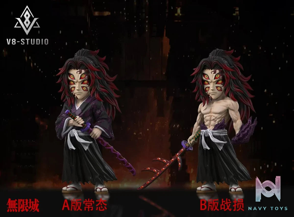 Douma, Kokushibo & Akaza WCF resin statue V8 studio anime figure