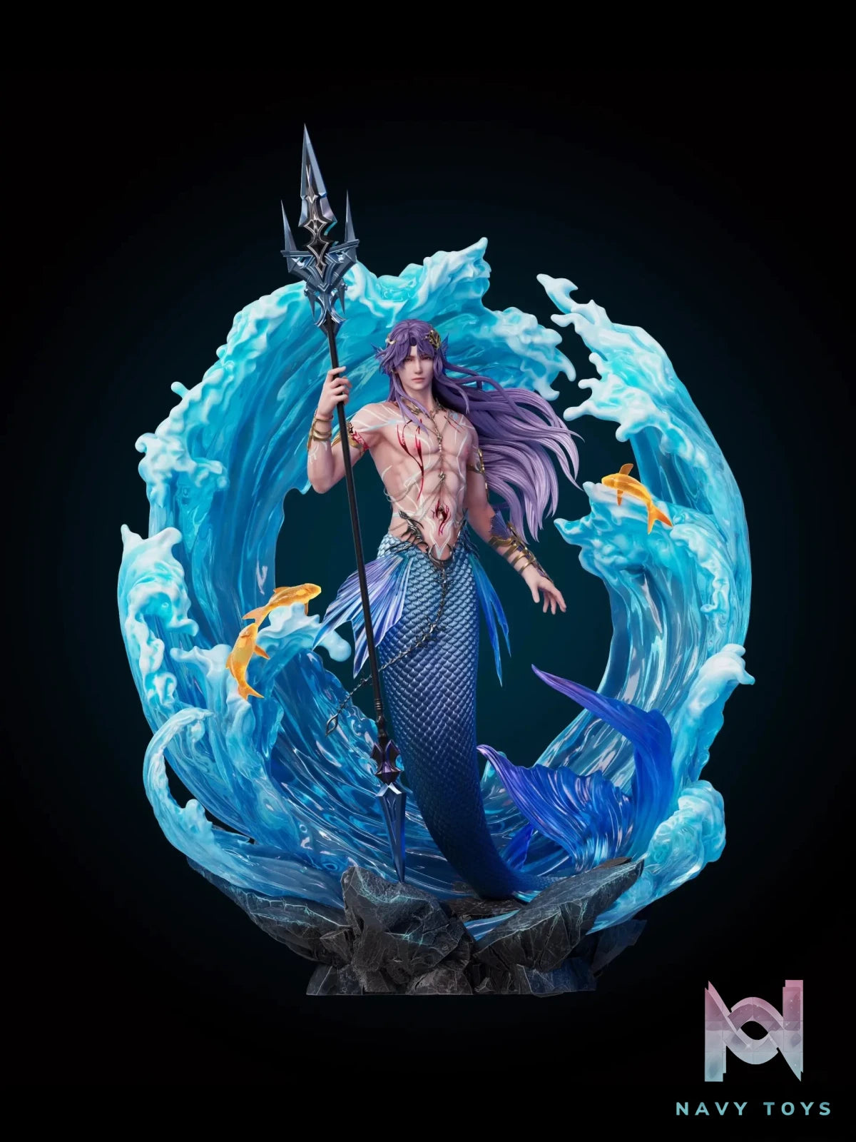 Yun Gu Studio – Love and Deepspace 1/6 Statue Mermaid Rafayel