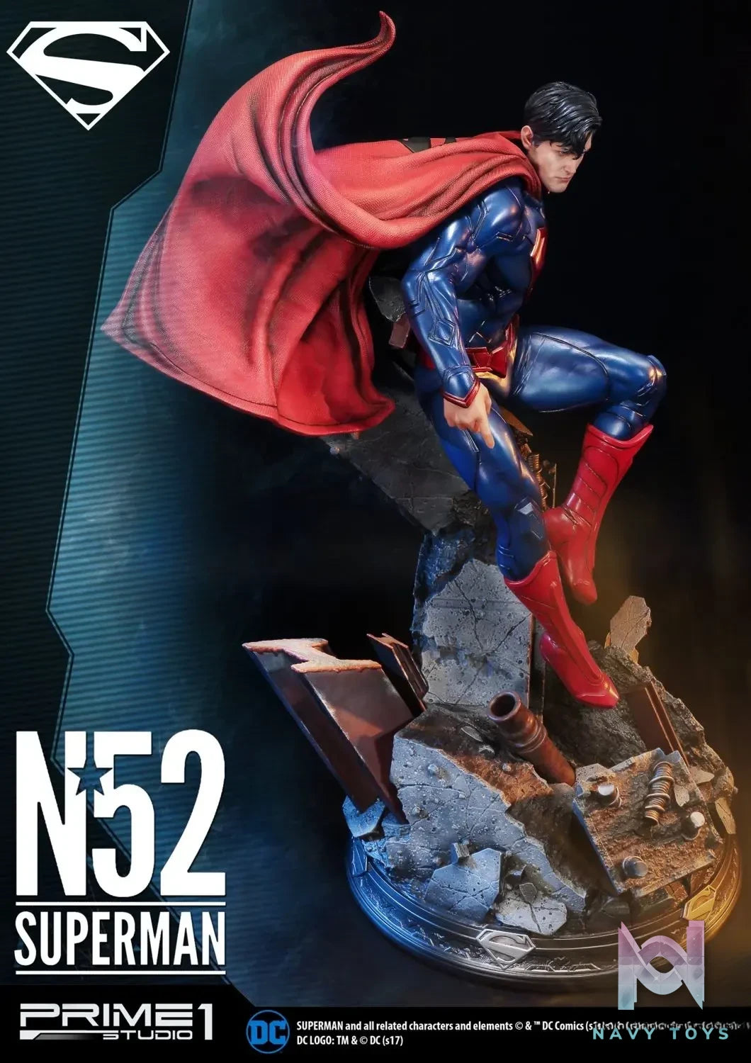 Prime 1 Studio – Premium Masterline Justice League: Origin (The New 52!) Superman PMN52-01 PMN52-01EX (Licensed)