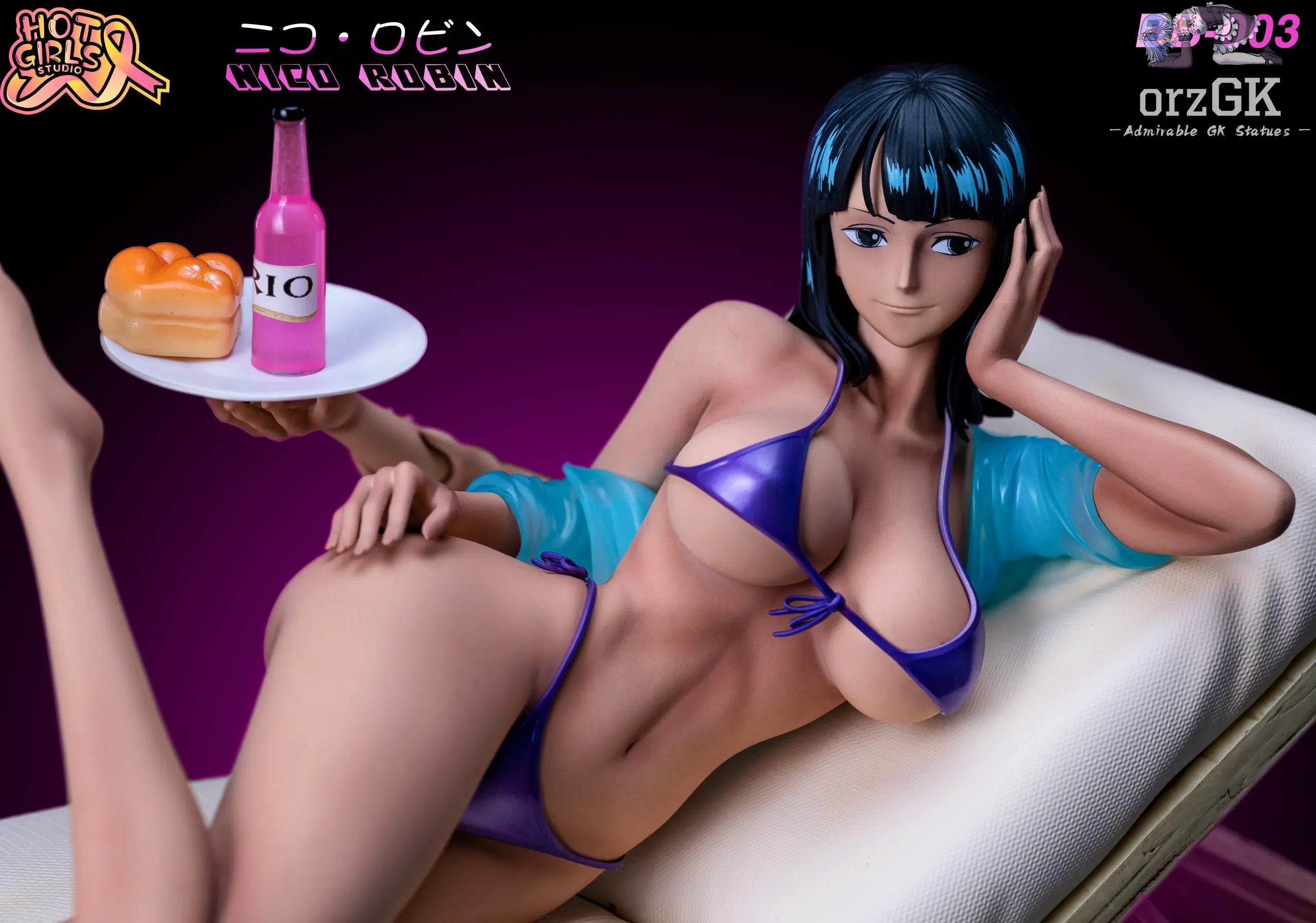 Nico Robin Pool Party #3 - One Piece - Hot Girls Studio