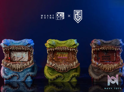 WeArtDoing Studio – Arcade Monster Blue & Green & Grey (Licensed)