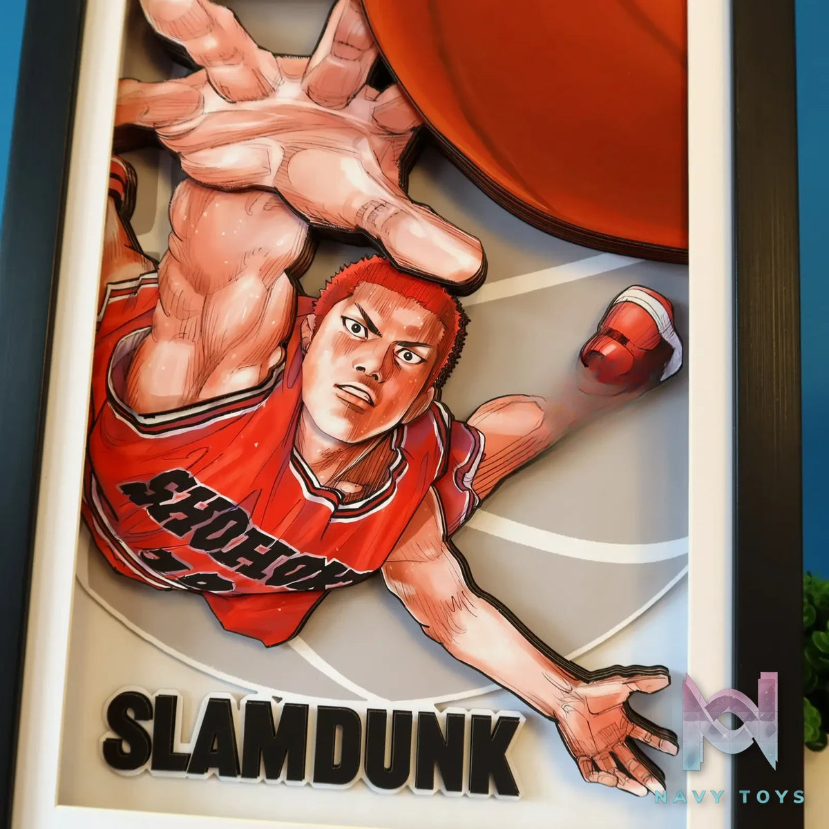 KALA HOME Studio – Hanamichi Sakuragi #02 3D Decorative Painting Slam Dunk