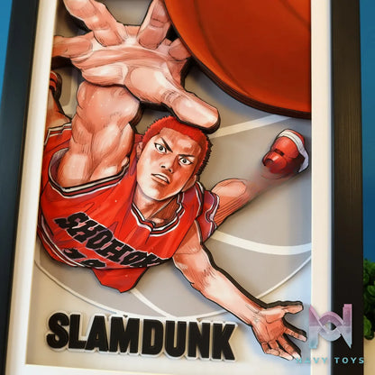 KALA HOME Studio – Hanamichi Sakuragi #02 3D Decorative Painting Slam Dunk