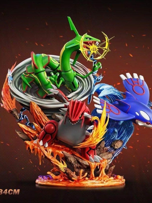 Kyogre & Groundon & Rayquaza - Pokemon - GuGu Studio resin statue GuGu Studio anime figure