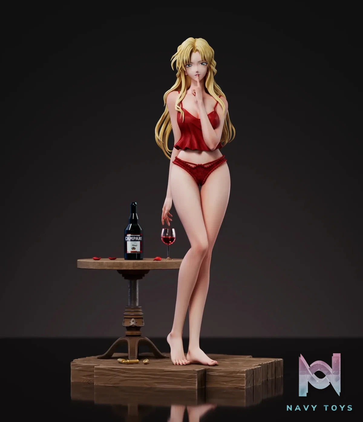 Strange Thief Studio - Detective Conan Vermouth in Pajamas resin statue Navy Toys anime figure