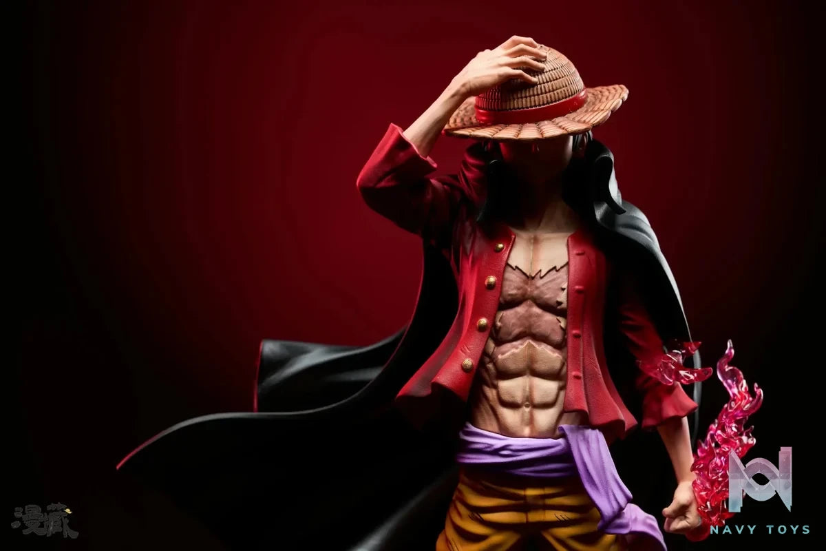 Man Zang Studio - One Piece Luffy Full Series 3 Onigashima Luffy resin statue Navy Toys anime figure
