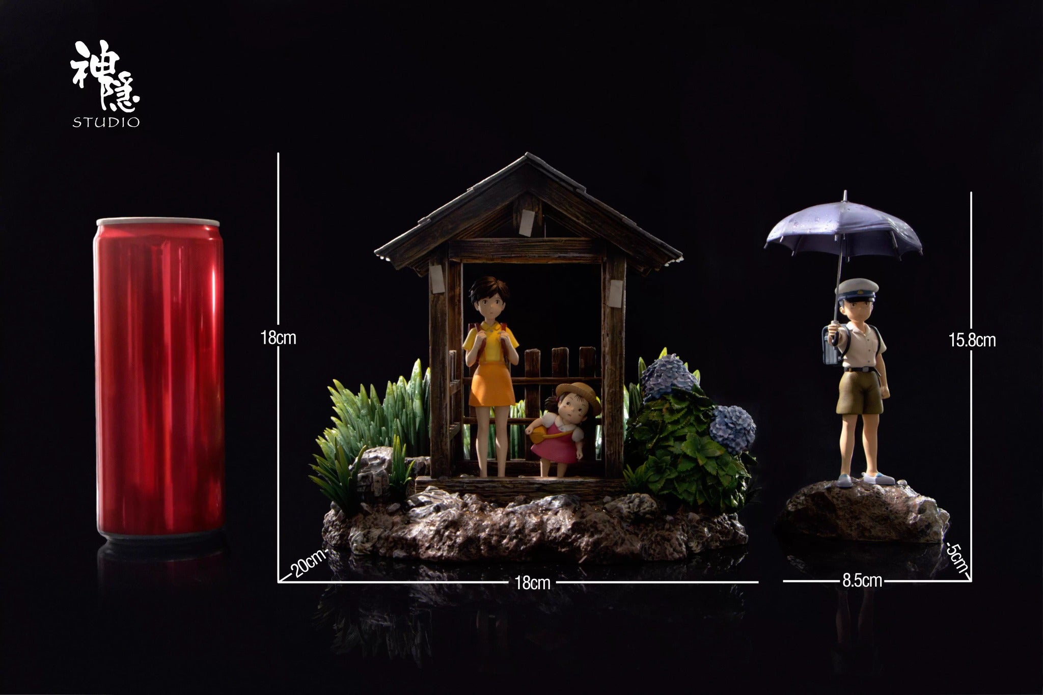 Totoro Tenderness in the Rain - My Neighbor Totoro - ShenYin Studio resin statue ShenYin Studio anime figure