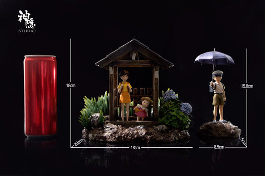 Totoro Tenderness in the Rain - My Neighbor Totoro - ShenYin Studio resin statue ShenYin Studio anime figure