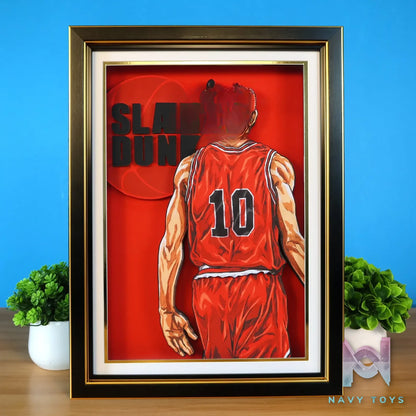 KALA HOME Studio – Hanamichi Sakuragi #02 3D Decorative Painting Slam Dunk