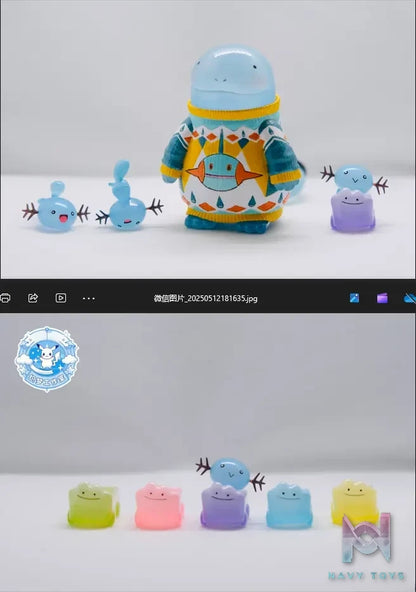 ZM Studio – Pokémon Wooper Evolution Set