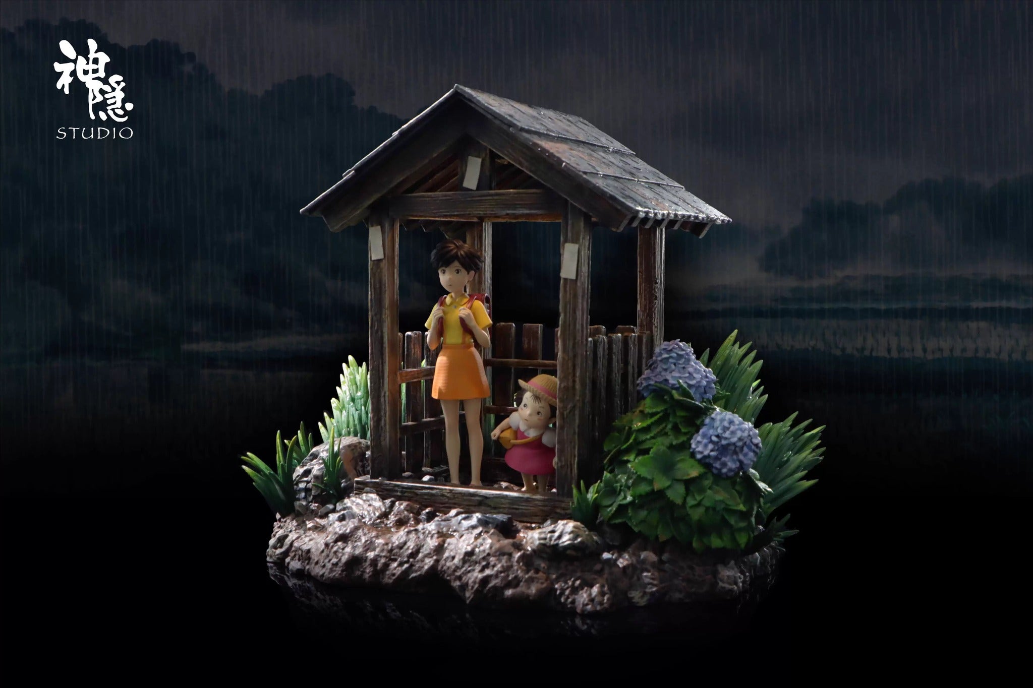Totoro Tenderness in the Rain - My Neighbor Totoro - ShenYin Studio resin statue ShenYin Studio anime figure