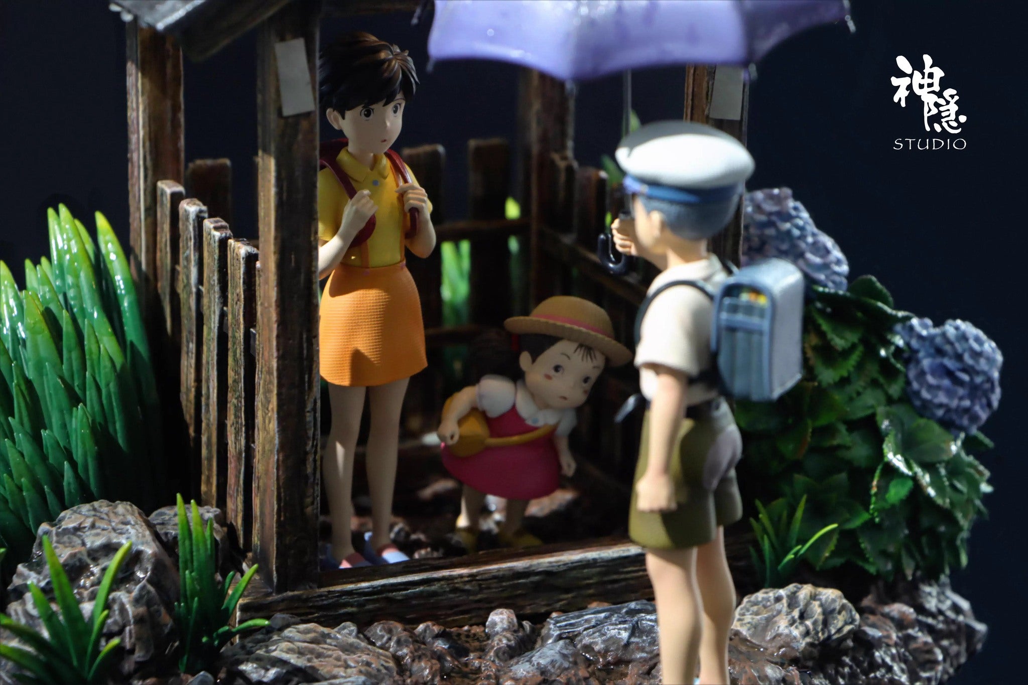 Totoro Tenderness in the Rain - My Neighbor Totoro - ShenYin Studio resin statue ShenYin Studio anime figure