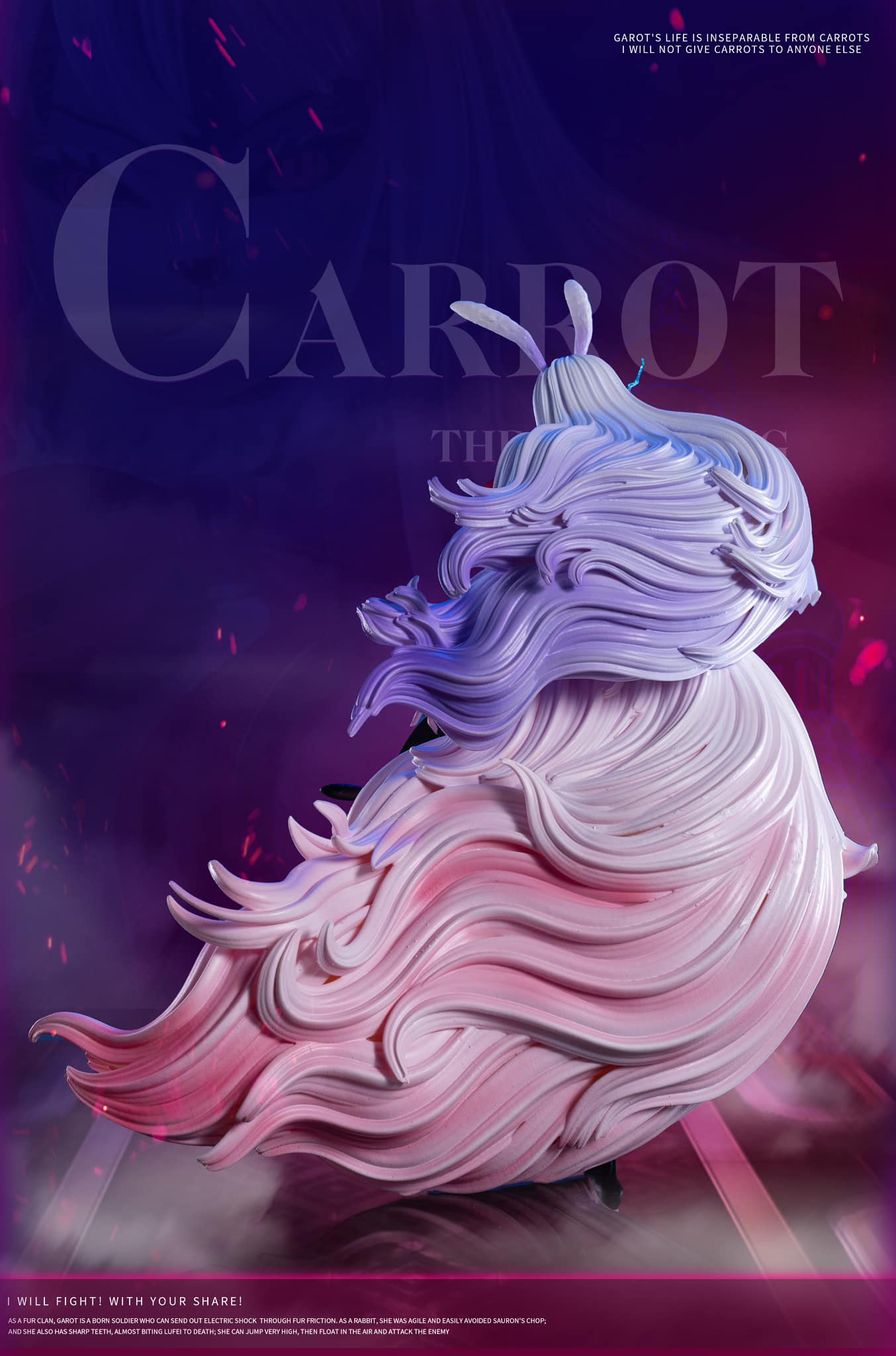 Carrot Black Studio resin statue black studio anime figure
