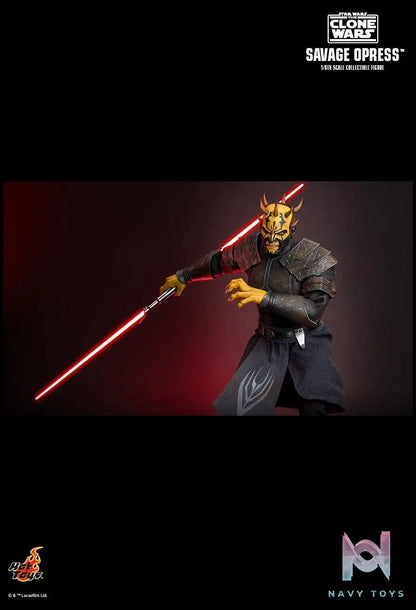 Hottoys Studio – Star Wars: The Clone Wars™ Savage Opress 1/6 scale Collectible Figure TMS136