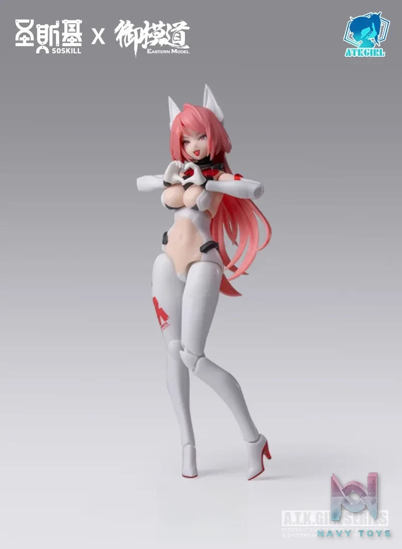 E-Model X SOSKILL – 1/12 Nine-Tailed Fox Daji Plastic Model Kit (Licensed)