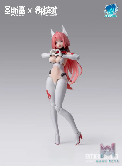 E-Model X SOSKILL – 1/12 Nine-Tailed Fox Daji Plastic Model Kit (Licensed)