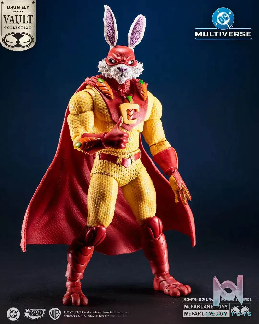 McFarlane – 1/10 DC Vault Series Captain Carrot Action Figure (Licensed)