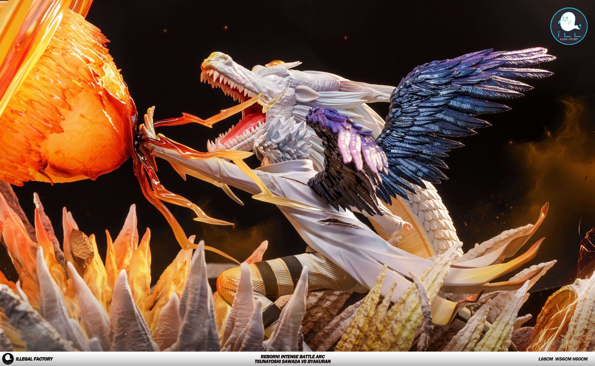 Sawada Tsunayoshi vs Byakuran Gesso - Hitman Reborn! - ILL Studio resin statue ILL Studio anime figure