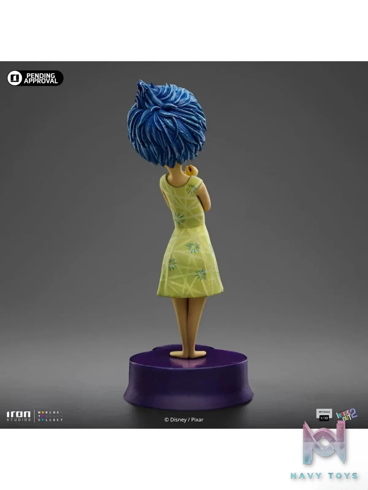 Iron Studio – Inside Out 2 Joy DSNEY112724-10 & Anxiety DSNEY112824-10 (Licensed)