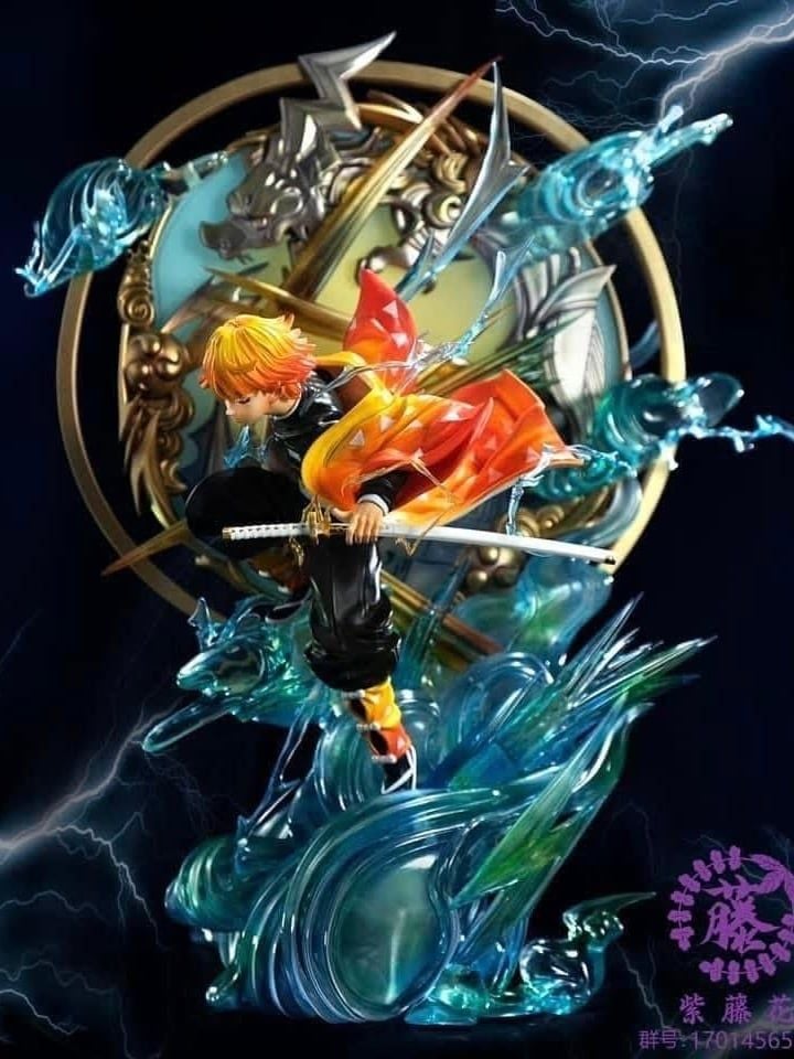 Agatsuma Zenitsu - Kimetsu no Yaiba - Wisteria Studio resin statue wisteria Studio anime figure