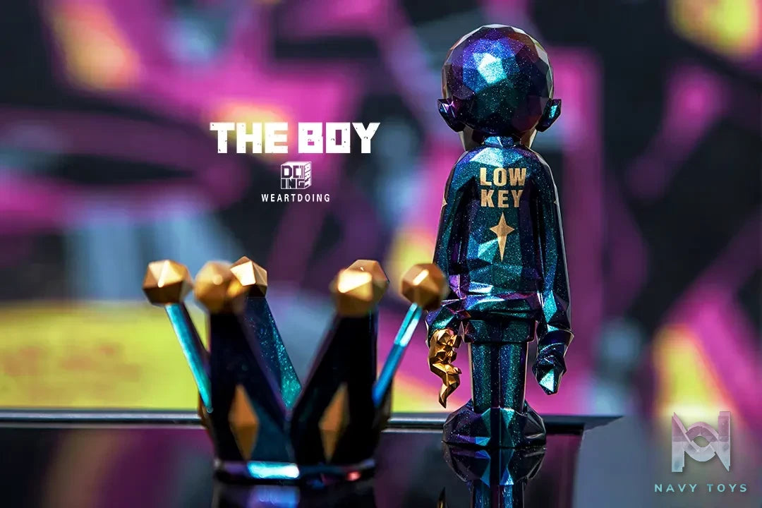 WeArtDoing Studio – Original LOWPOLY series The Boy-LowPoly- Galaxy & The Boy-Lowpoly- Aurora (Licensed)