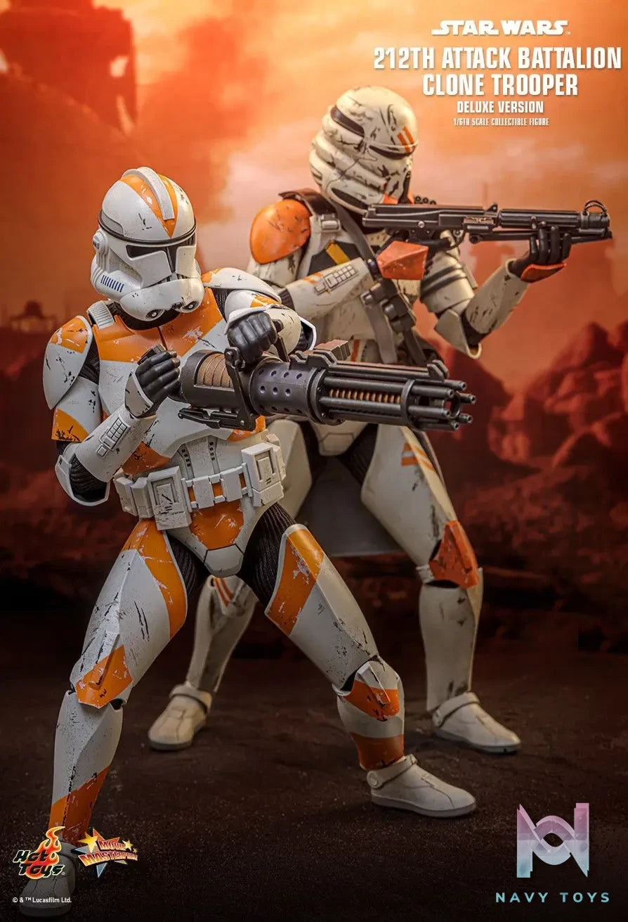Hottoys – 1/6 Scale Star Wars 212th Attack Battalion Clone Trooper MMS851 MMS852 (Licensed)