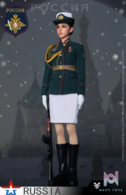 FLAGSET – Original 1/6 Russian Female Soldiers Ministry of Internal Affairs FS-73054A & Ninth Women’s Military Academy FS-73054B & Aerospace Defense Forces FS-73054C (Licensed)