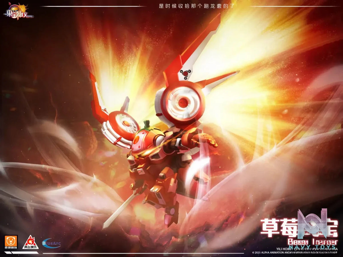 Yi li Chuang wan – Fruity Robo Berry Dona (Licensed)