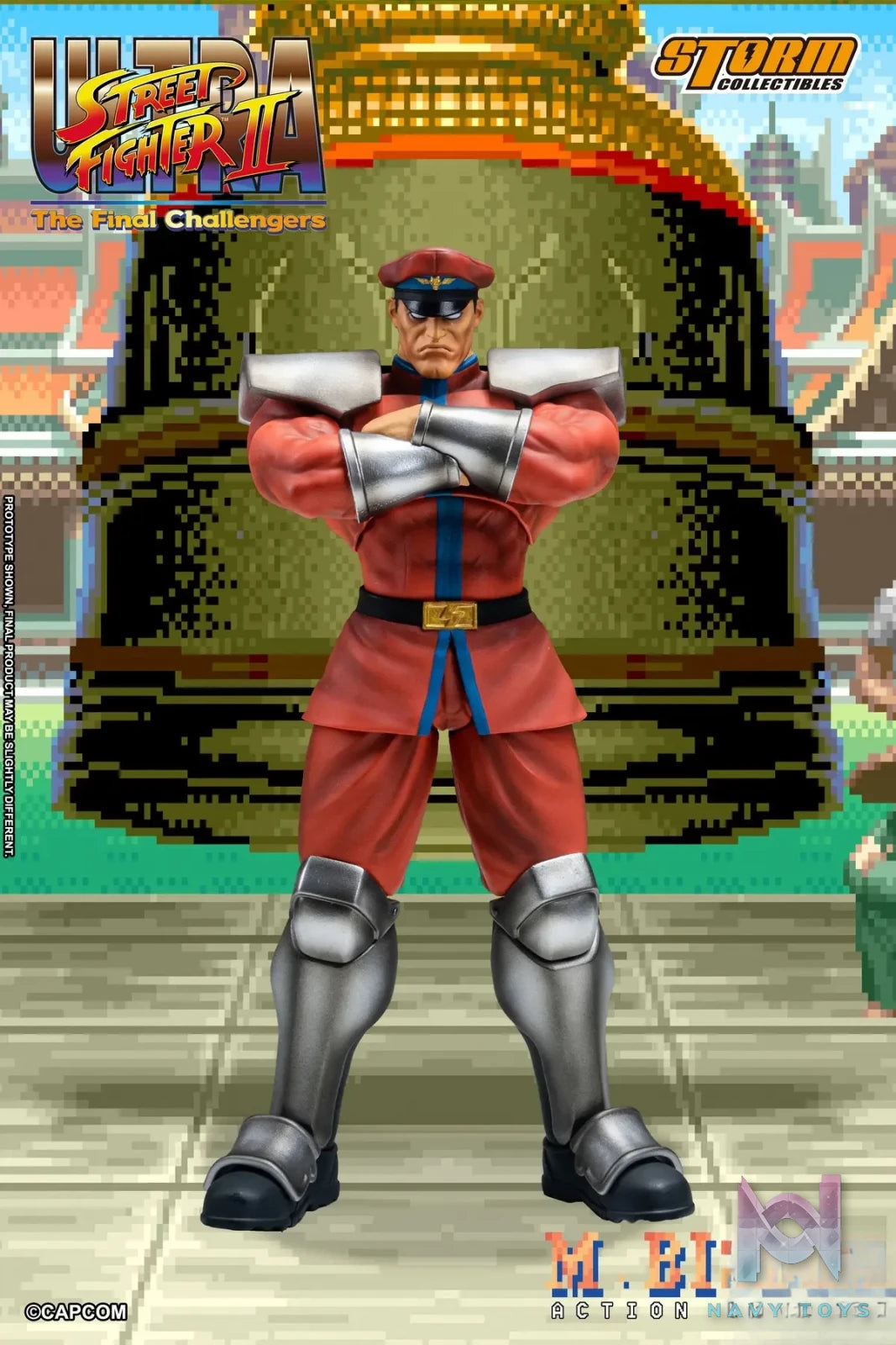 Storm Toys – ULTRA STREET FIGHTER II THE FINAL CHALLENGERS M. BISON #CPSF30 (Licensed)