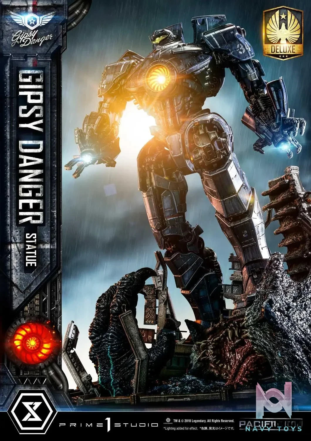 Prime 1 Studio – Ultimate Diorama Masterline Pacific Rim Gipsy Danger UDMPACRIM-01 UDMPACRIM-01DX (Licensed)