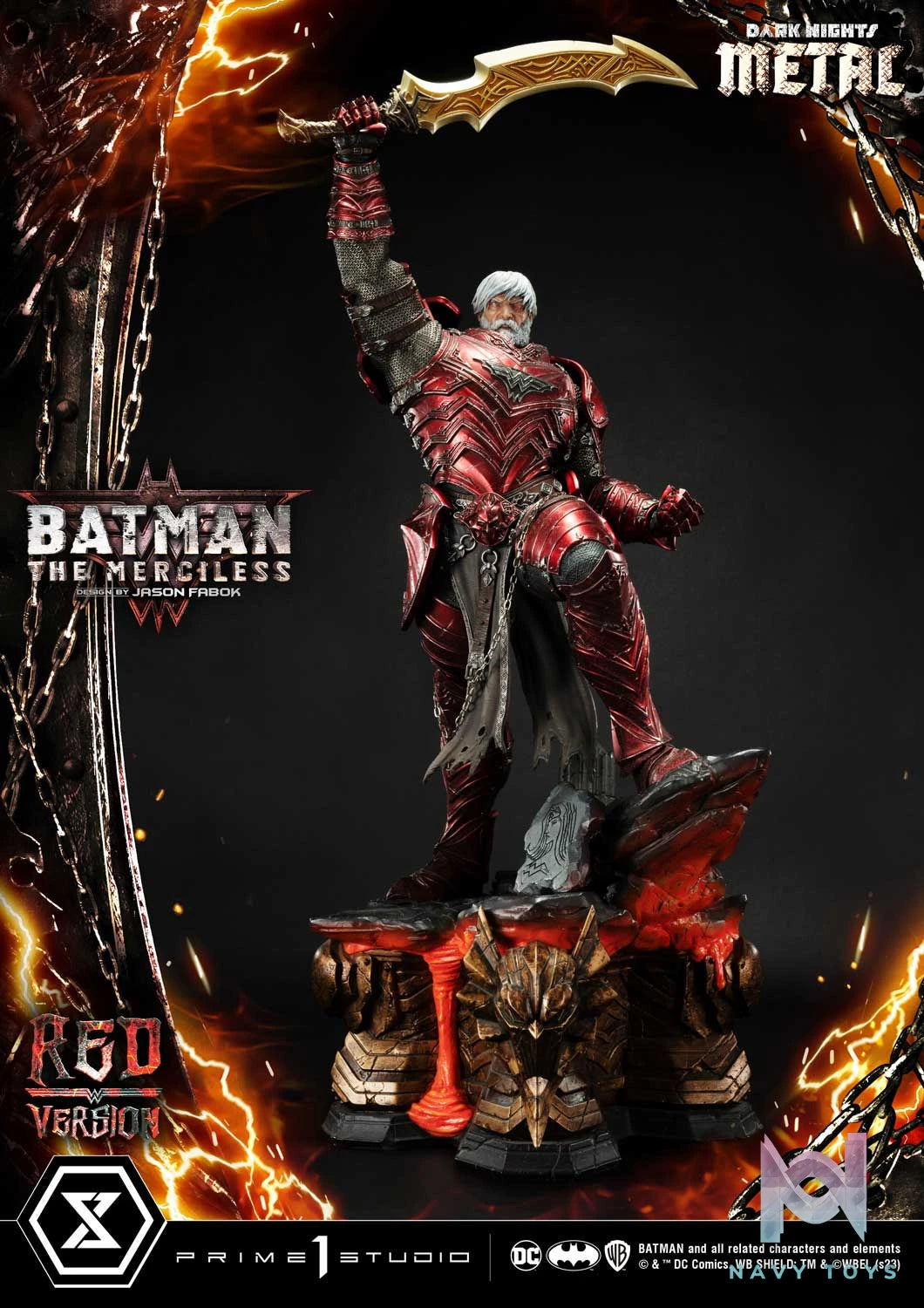 The Dark Knight: Metal - The Merciless - Prime 1 Studio resin statue Prime 1 Studio anime figure