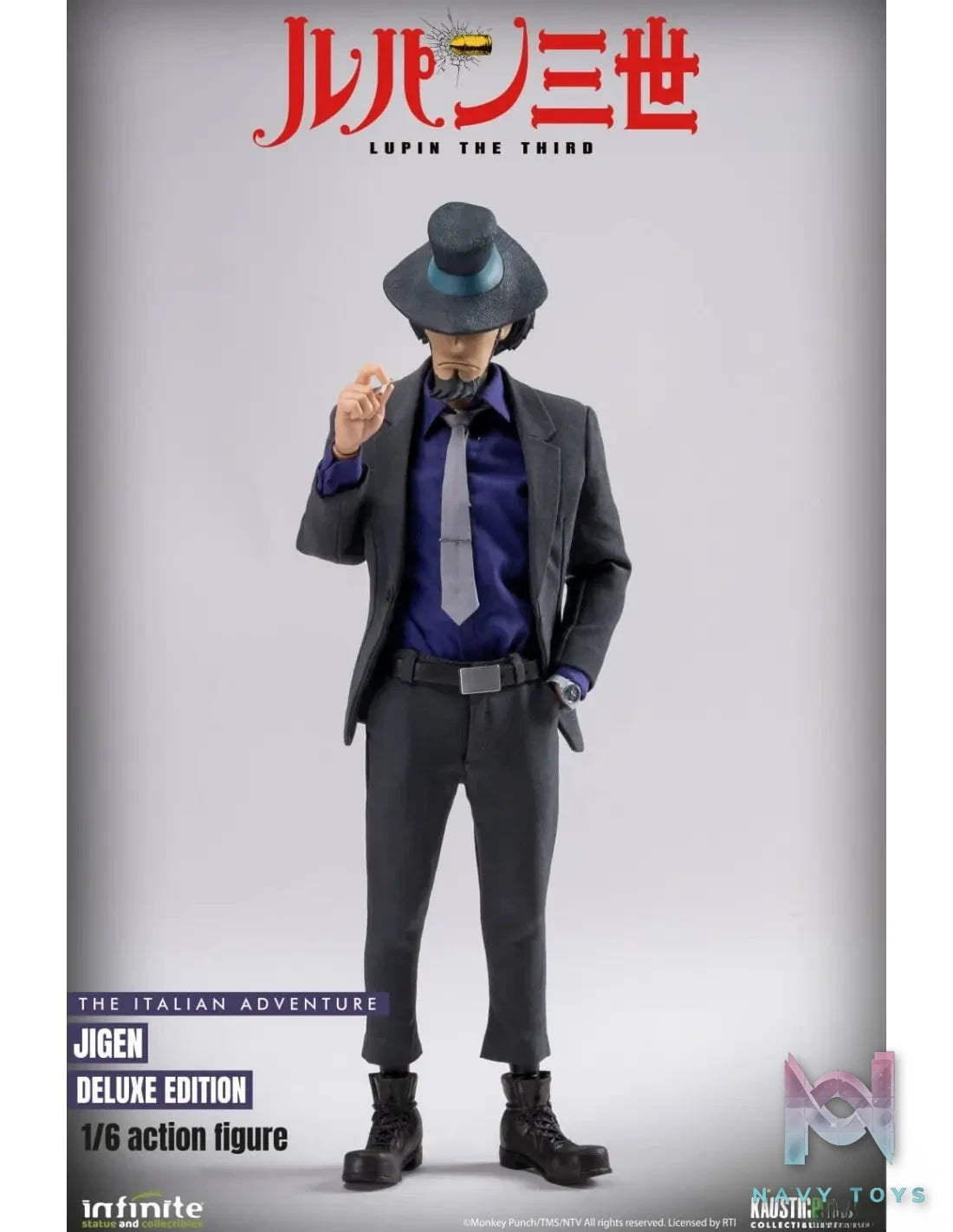 Infinite Statue – Lupin The 3rd The Italian Adventure 1/6 Action Figure Daisuke Jigen (Licensed)