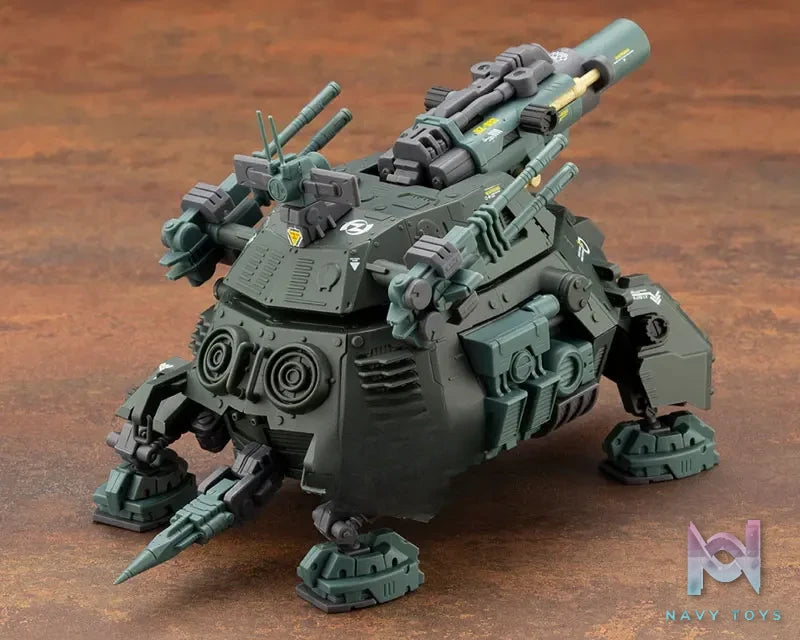 Kotobukiya – HMM ZOIDS RZ-013 CANNON TORTOISE Marking Plus Ver. 1/72 Plastic Model (Licensed)