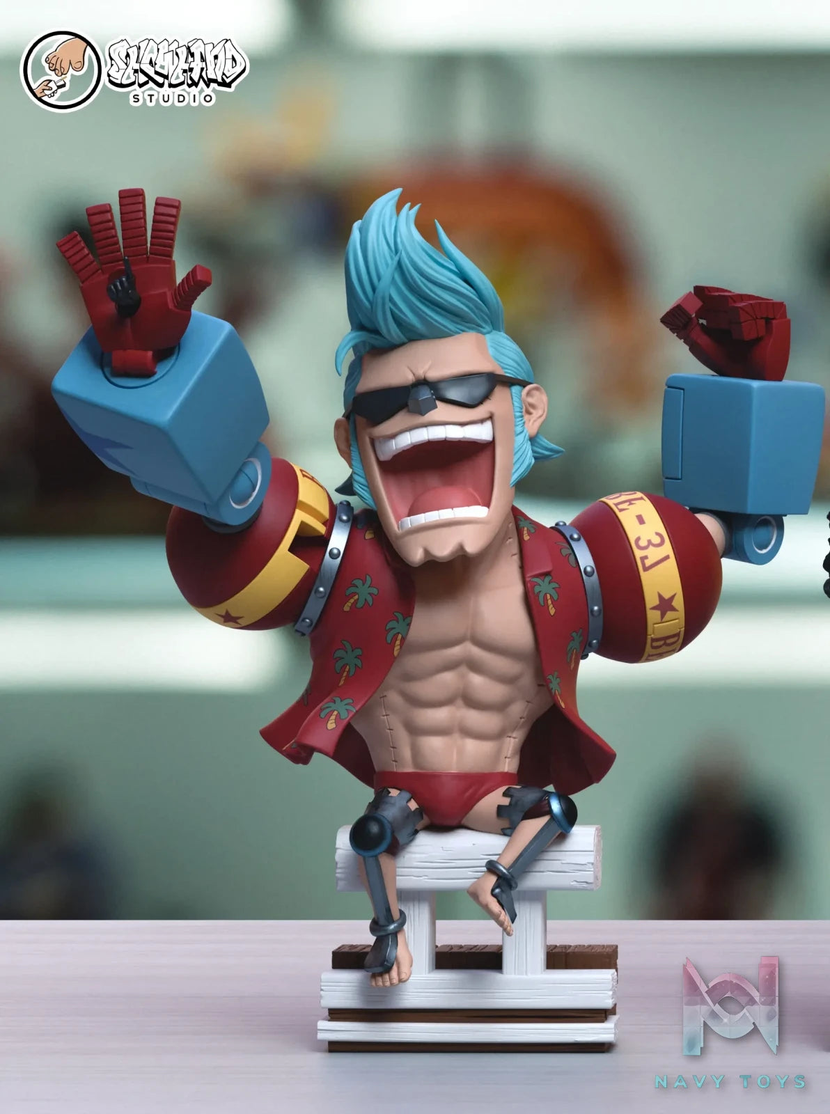 Showhand Studio – One Piece Straw Hat Pirates #last FRANKY & BROOK & Jinbe