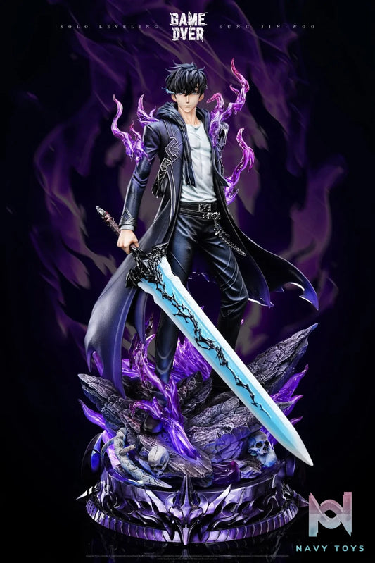 Shadow Monarch Sung Jin - Woo resin statue Game Over Studio anime figure