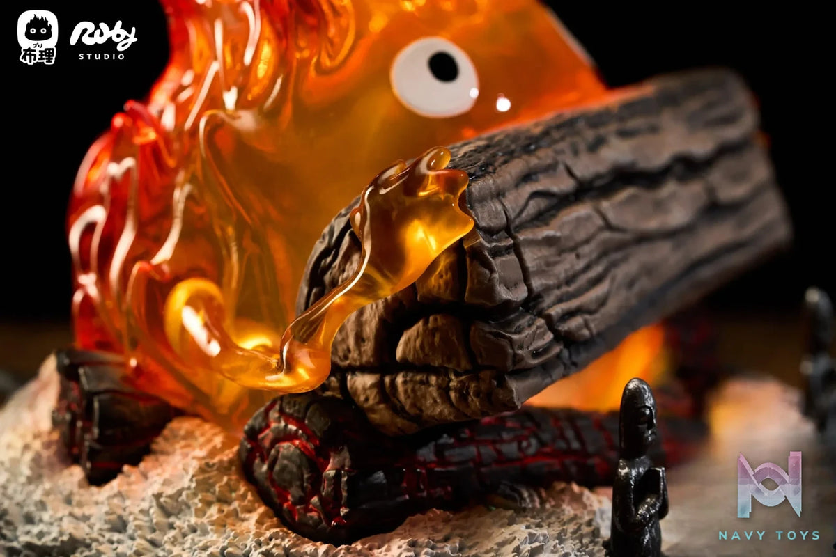 Ruby ​​Studio & Buri Studio – Howl’s Moving Castle Calcifer Night Light