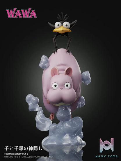 WAWA Studio – Spirited Away Hayao Miyazaki Desk Decoration Series Flying Boh Mini Figurine