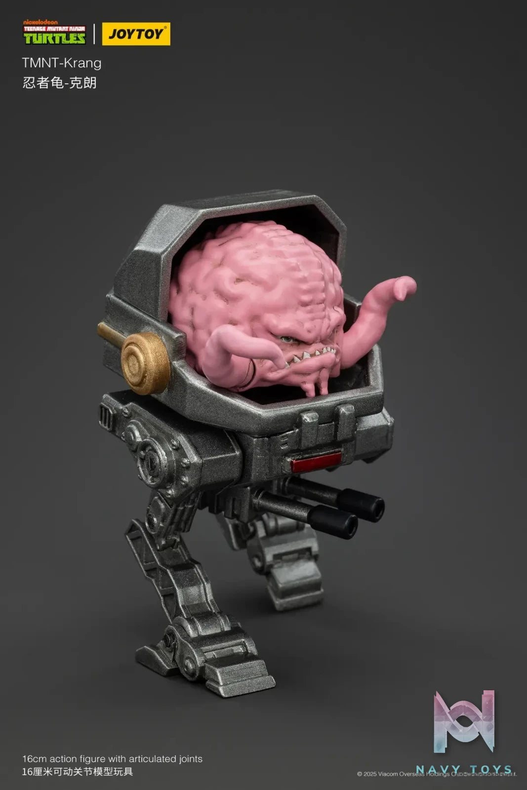 JOYTOY – TMNT-Krang 1/18 Action Figure JT00881 (Licensed)